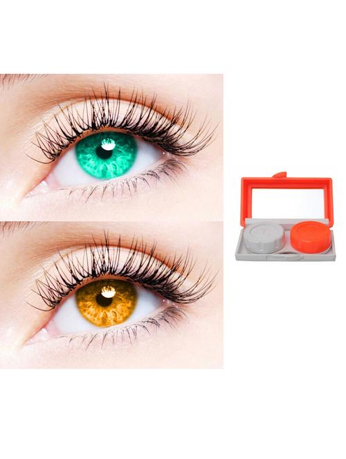 unisex set of 2 contact lenses with travel kit - 18555877 - Very Small Image - 1