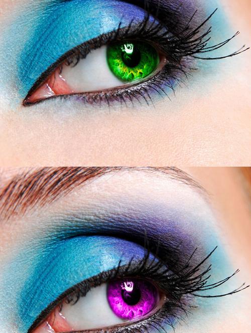 unisex set of 2 contact lenses - 18555893 - Very Small Image - 1
