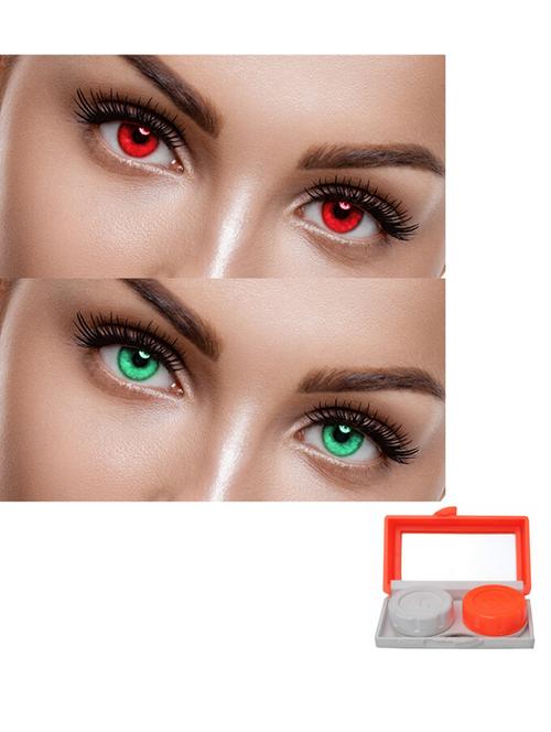 unisex set of 2 contact lenses with travel kit - 18555942 - Very Small Image - 1