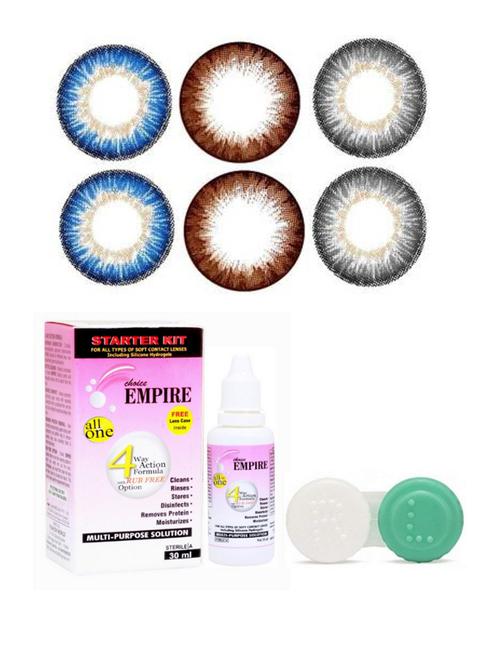 lens solution case blue,brown,grey - 18556081 - Very Small Image - 1