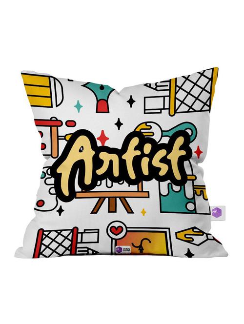 printed square cushion cover - 18556357 - Very Small Image - 1