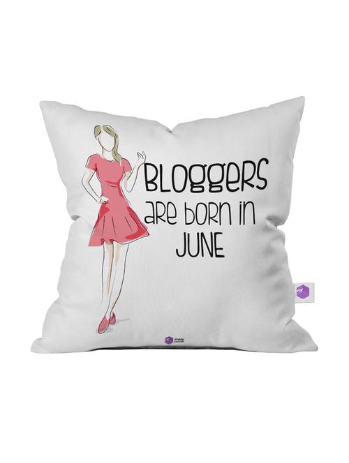 august borns are lazy printed cushion cover - 18556494 - Very Small Image - 1