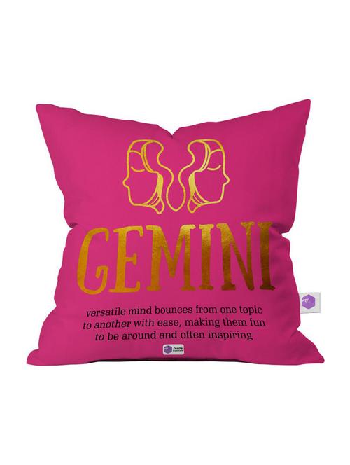 august borns are lazy printed cushion cover - 18556513 - Very Small Image - 1