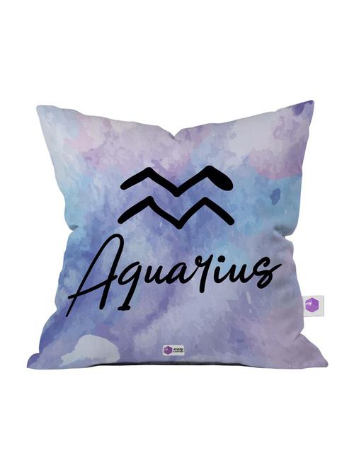 august borns are lazy printed cushion cover - 18556531 - Very Small Image - 1