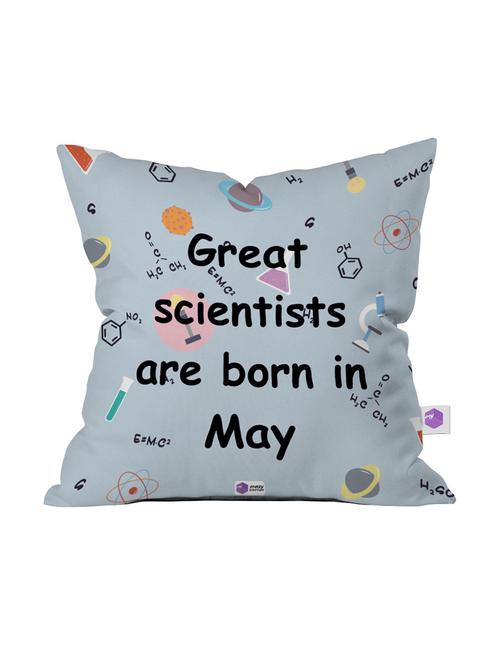 august borns are lazy printed cushion cover - 18556538 - Very Small Image - 1