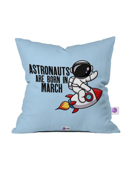 august borns are lazy printed cushion cover - 18556560 - Very Small Image - 1