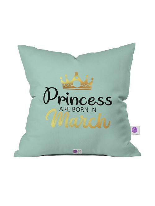 august borns are lazy printed cushion cover - 18556576 - Very Small Image - 1