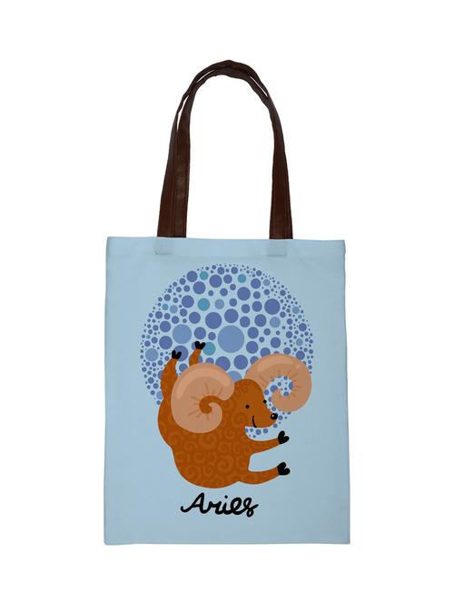 printed regular shopping tote bag - 18556842 - Very Small Image - 1
