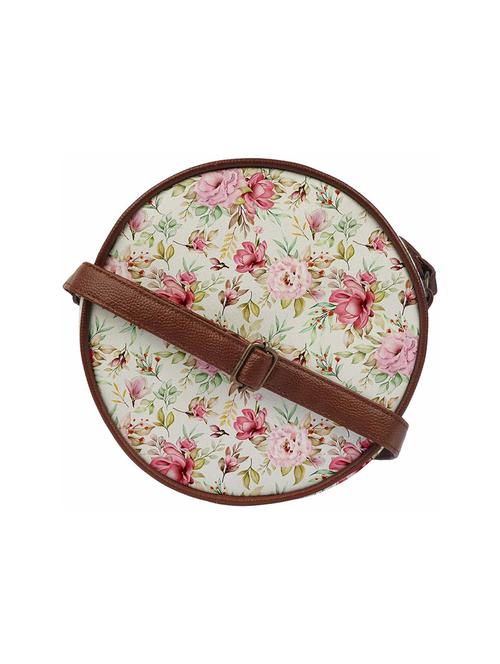 floral printed regular sling bag - 18556847 - Very Small Image - 1