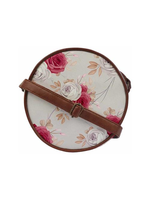 floral printed regular sling bag - 18556856 - Very Small Image - 1