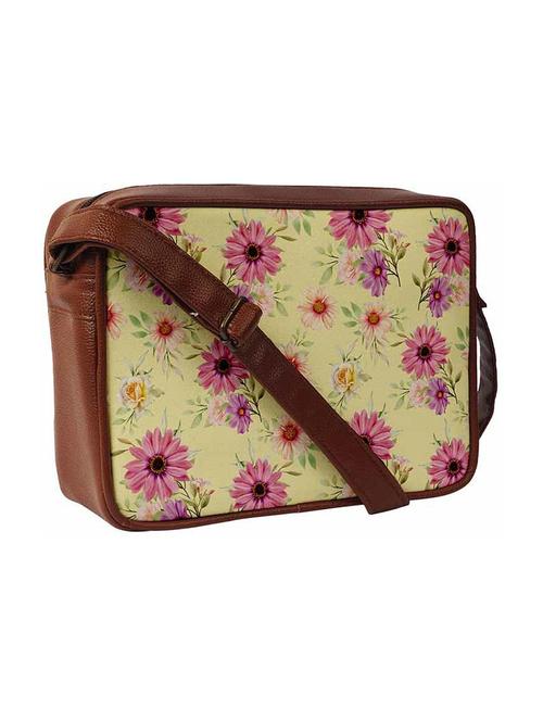 floral canvas regular sling bag - 18556866 - Very Small Image - 1
