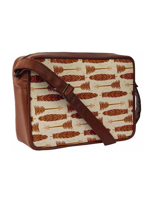 printed canvas regular sling bag - 18556868 - Very Small Image - 1