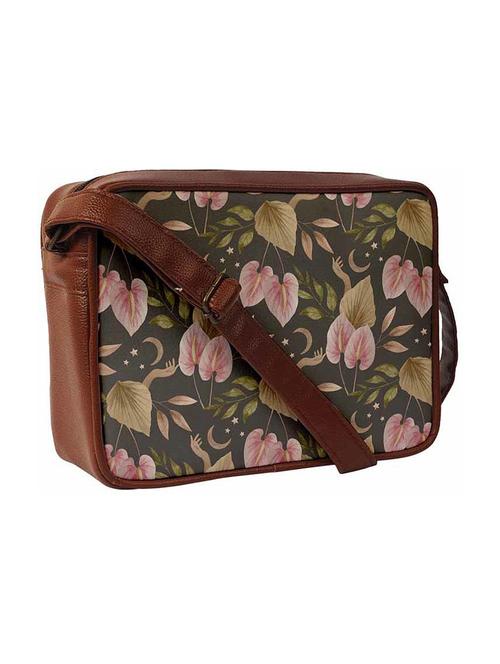 floral canvas regular sling bag - 18556872 - Very Small Image - 1