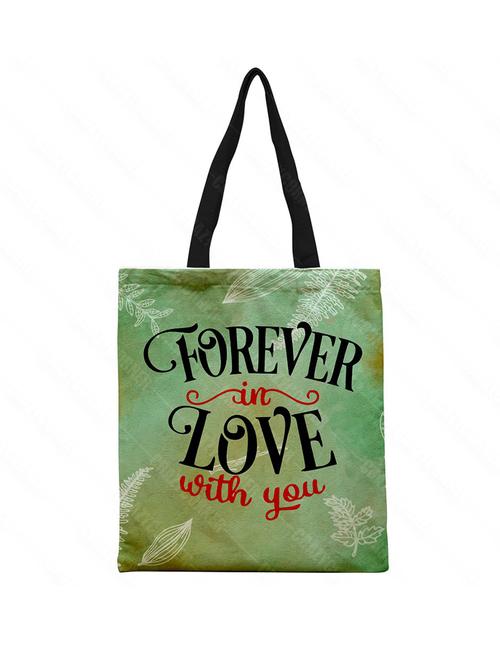 printed regular shopping tote bag - 18556875 - Very Small Image - 1