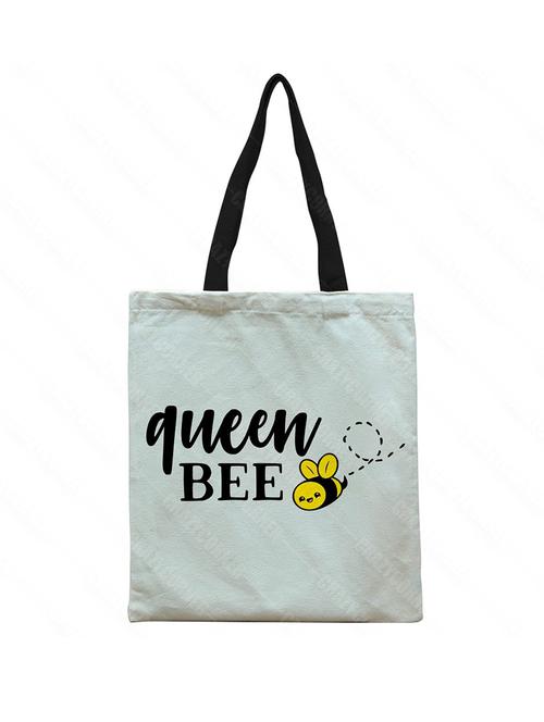 printed regular shopping tote bag - 18556891 - Very Small Image - 1