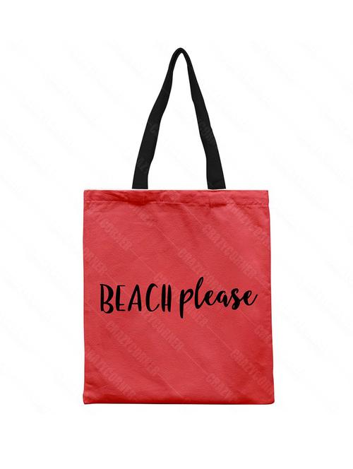 printed regular shopping tote bag - 18556892 - Very Small Image - 1