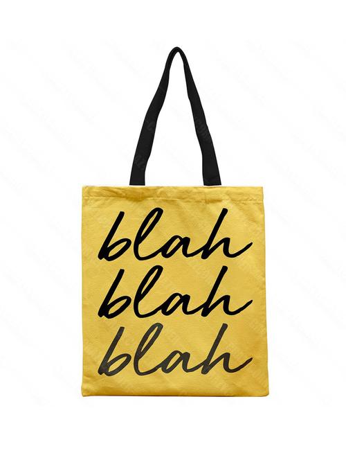 printed regular shopping tote bag - 18556903 - Very Small Image - 1
