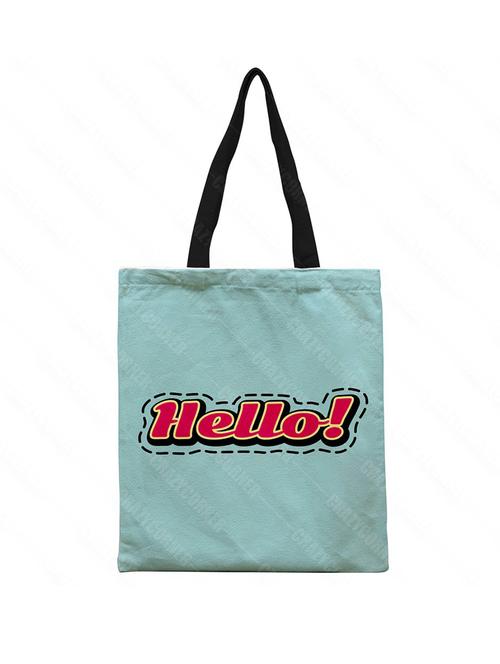 printed regular shopping tote bag - 18556907 - Very Small Image - 1
