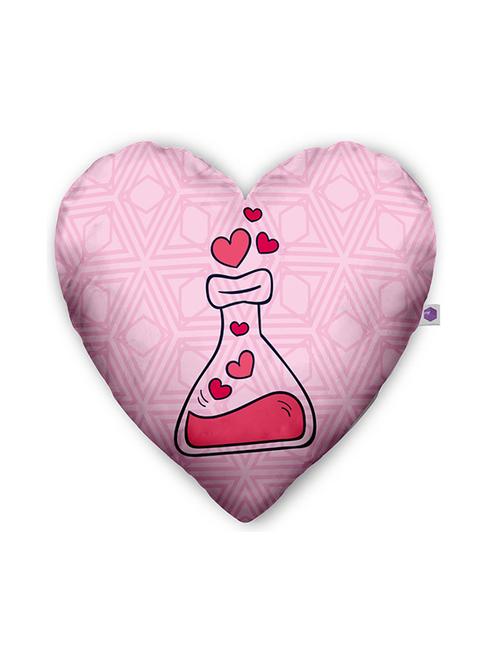 printed heart shape pillow - 18557002 - Very Small Image - 1
