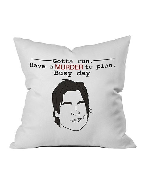 printed square cushion cover - 18557077 - Very Small Image - 1