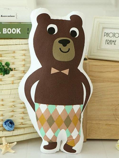 crazy corner cartoon shaped pillow for kids - 18557182 - Very Small Image - 1