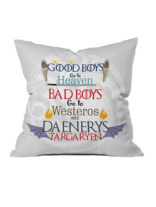 crazy corner printed cushion ( 12 x 12 inches ) - 18557326 - Very Small Image - 1
