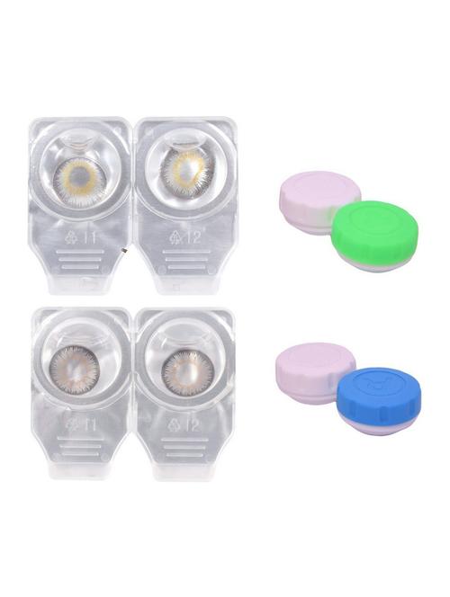 unisex combo contact lenses with case - 18561971 - Very Small Image - 1