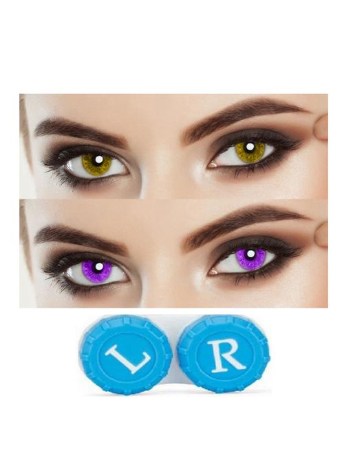 unisex combo contact lenses with case - 18561973 - Very Small Image - 1