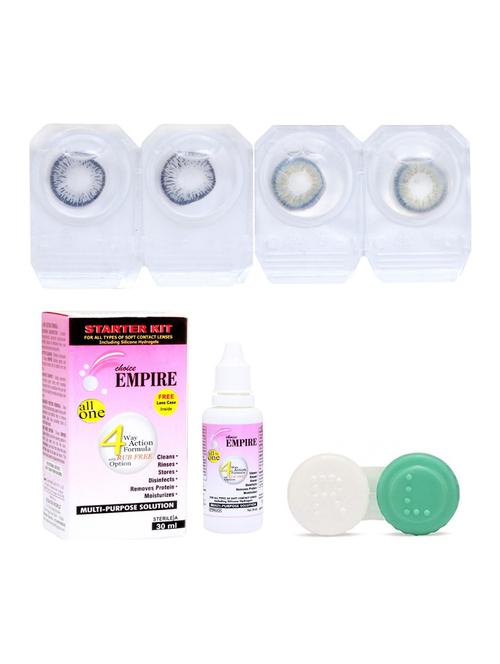 unisex combo contact lenses with case and solution - 18561983 - Very Small Image - 1