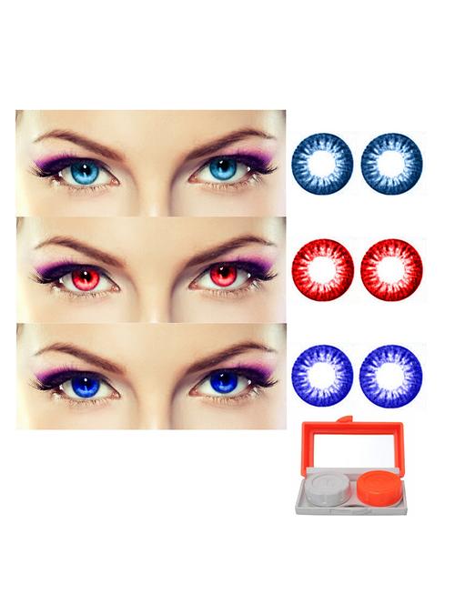 unisex combo contact lenses with kit - 18561984 - Very Small Image - 1