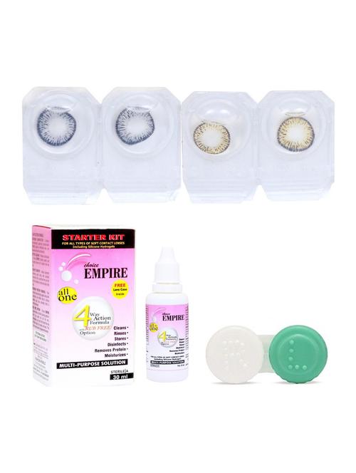 unisex combo contact lenses with case and solution - 18562141 - Very Small Image - 1