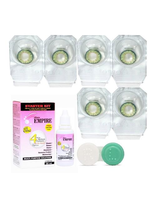 unisex combo contact lenses with case and solution - 18562143 - Very Small Image - 1