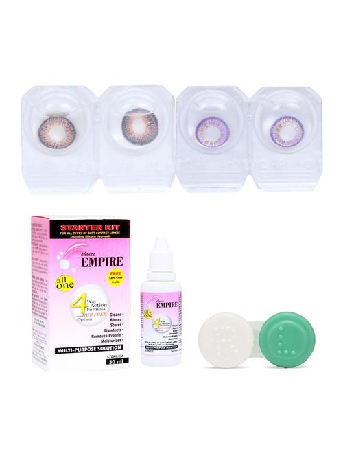 unisex combo contact lenses with case and solution - 18562150 - Very Small Image - 1