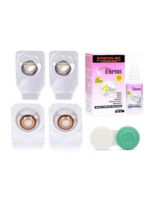 unisex combo contact lenses with case and solution - 18562208 - Very Small Image - 1
