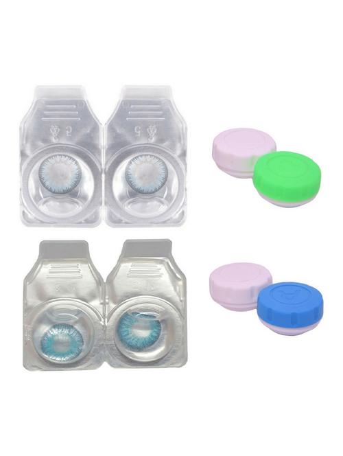 unisex combo contact lenses case - 18562231 - Very Small Image - 1