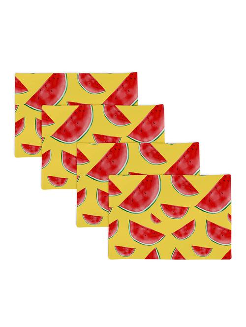 set of printed dining table placemats - 18562329 - Very Small Image - 1
