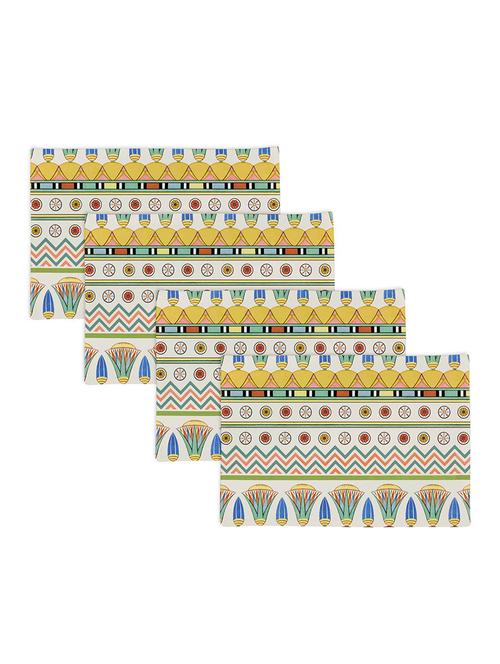 set of printed dining table placemats - 18562344 - Very Small Image - 1