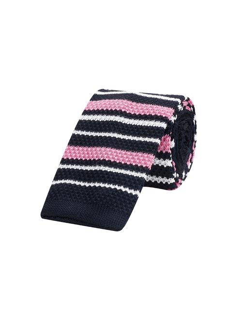 men self design polyester tie - 18564779 - Very Small Image - 1