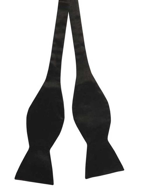 black polyester bow ty - 18564981 - Very Small Image - 1