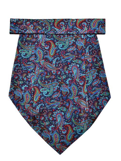 men printed silk tie - 18565179 - Very Small Image - 1