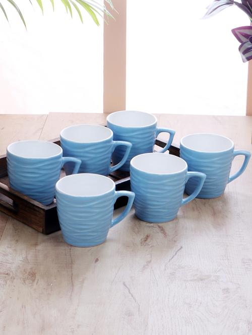 set of 6 tea & coffee cup - 18566499 - Very Small Image - 1
