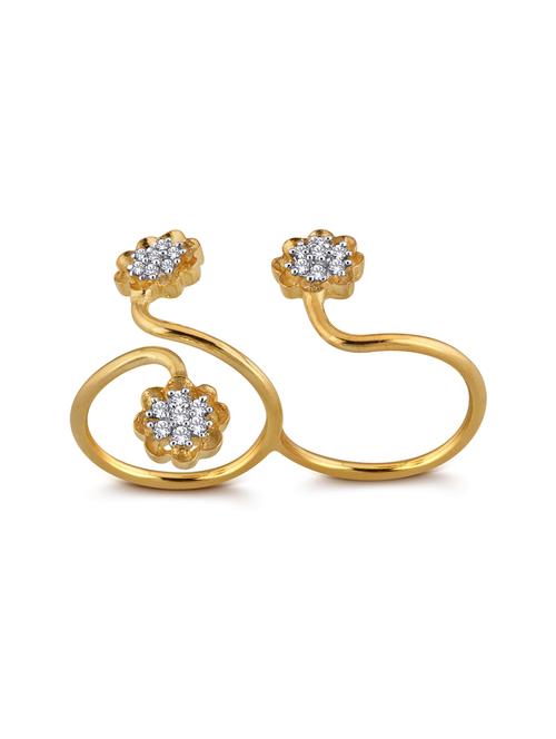 gold plated hand ring - 18566806 - Very Small Image - 1