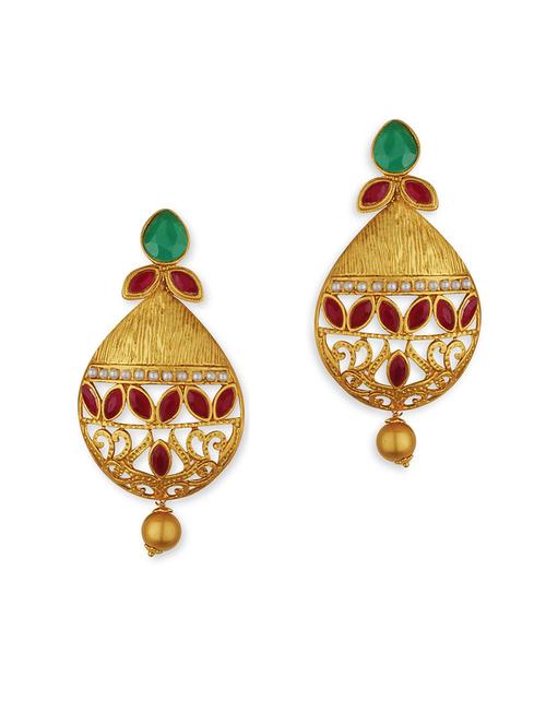 gold plated earring - 18567028 - Very Small Image - 1