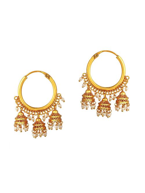 gold plated earring - 18567056 - Very Small Image - 1
