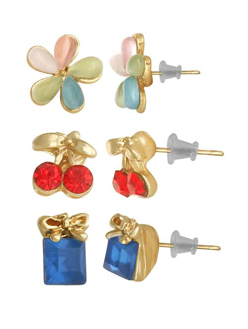 gold plated earring - 18567084 - Very Small Image - 1