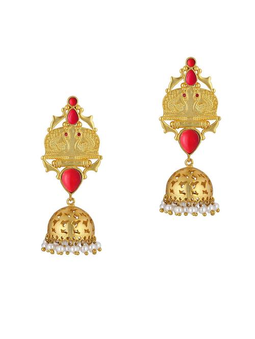 gold plated earring - 18567097 - Very Small Image - 1