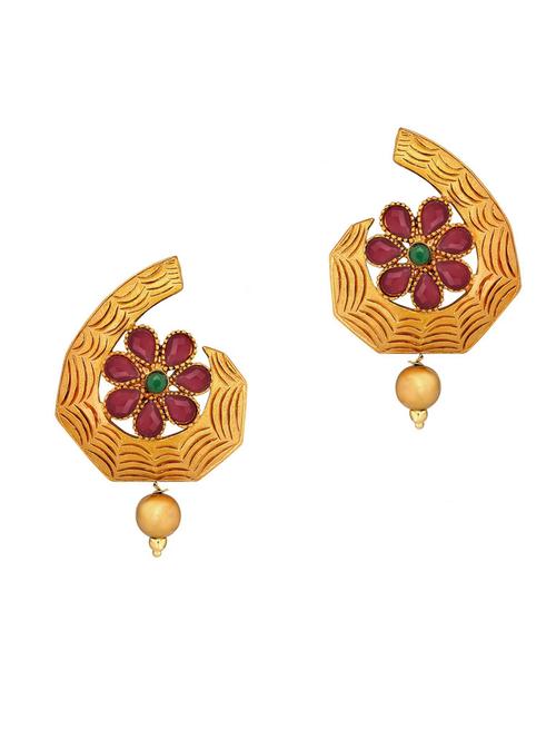 gold plated earring - 18567104 - Very Small Image - 1