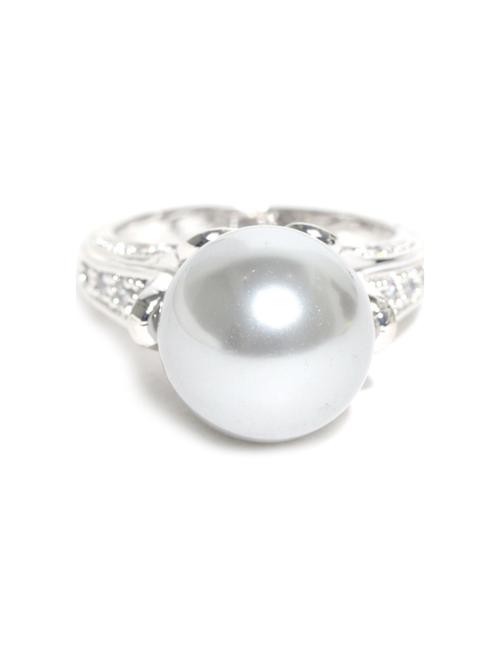 silver plated finger ring - 18567398 - Very Small Image - 1