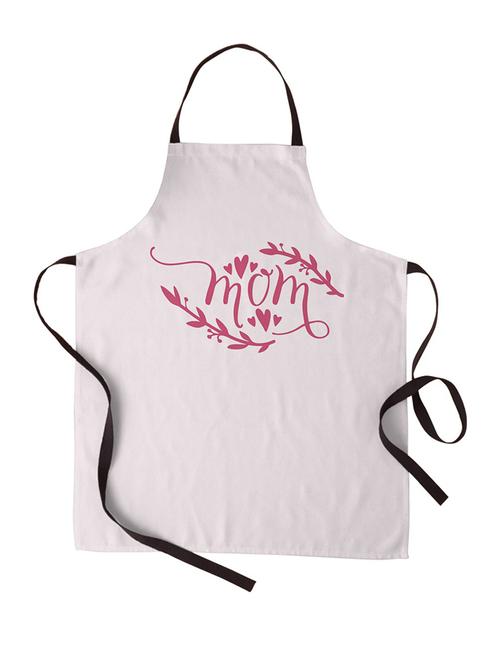 mom printed canvas cotton kitchen apron for women/men (55 cms x 81 cms) - 18567729 - Very Small Image - 1
