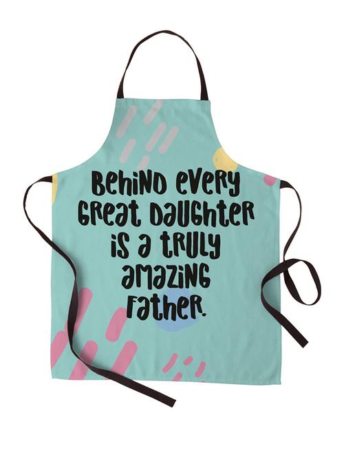 birthday gift/father's day gift for dad|cooking apron |printed apron - gift for dad/father (55 cms x 81 cms) - 18567748 - Very Small Image - 1